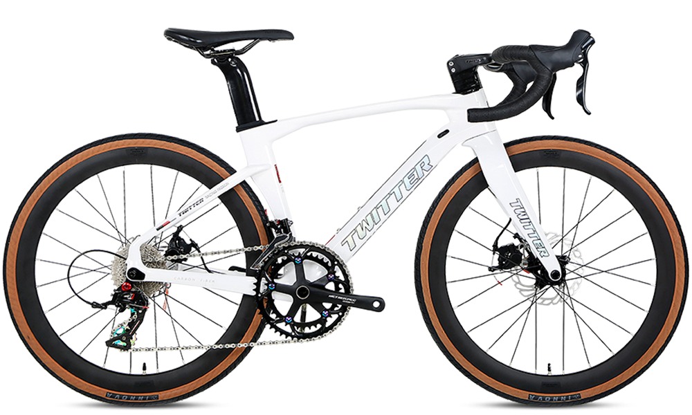 Twitter Freedom-Disc Carbon Fiber 24" Wheel Road Bike 28GOODS