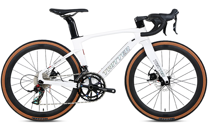 Twitter Freedom-Disc Carbon Fiber 24" Wheel Road Bike 28GOODS