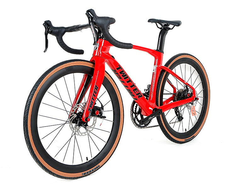 Twitter Freedom-Disc Carbon Fiber 24" Wheel Road Bike 28GOODS