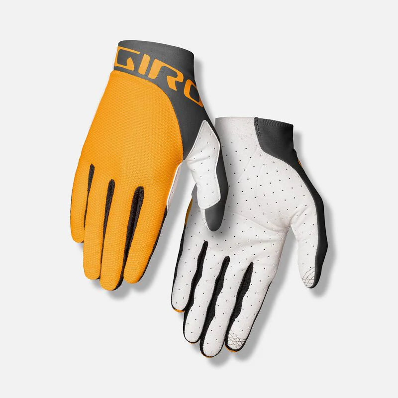 GIRO Trixter Kids Gloves-Glaze Yellow/Portaro Gray 28GOODS