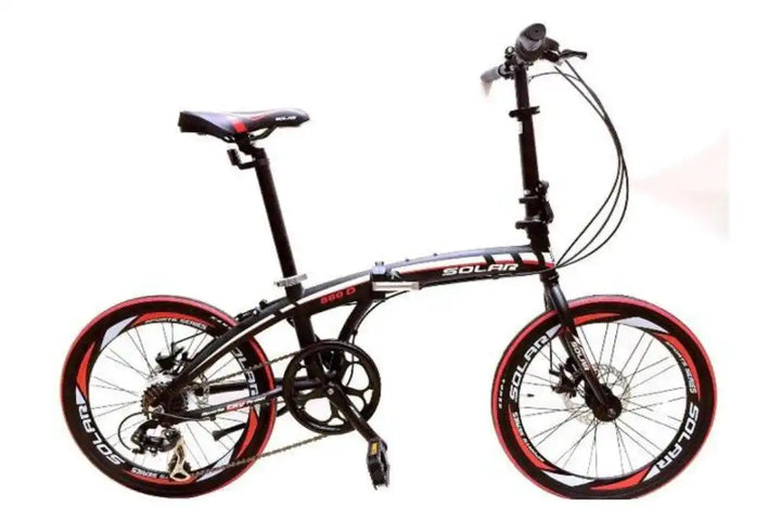 SOLAR FD-880 Aluminum alloy disc folding bike-20"-7 speed 28GOODS