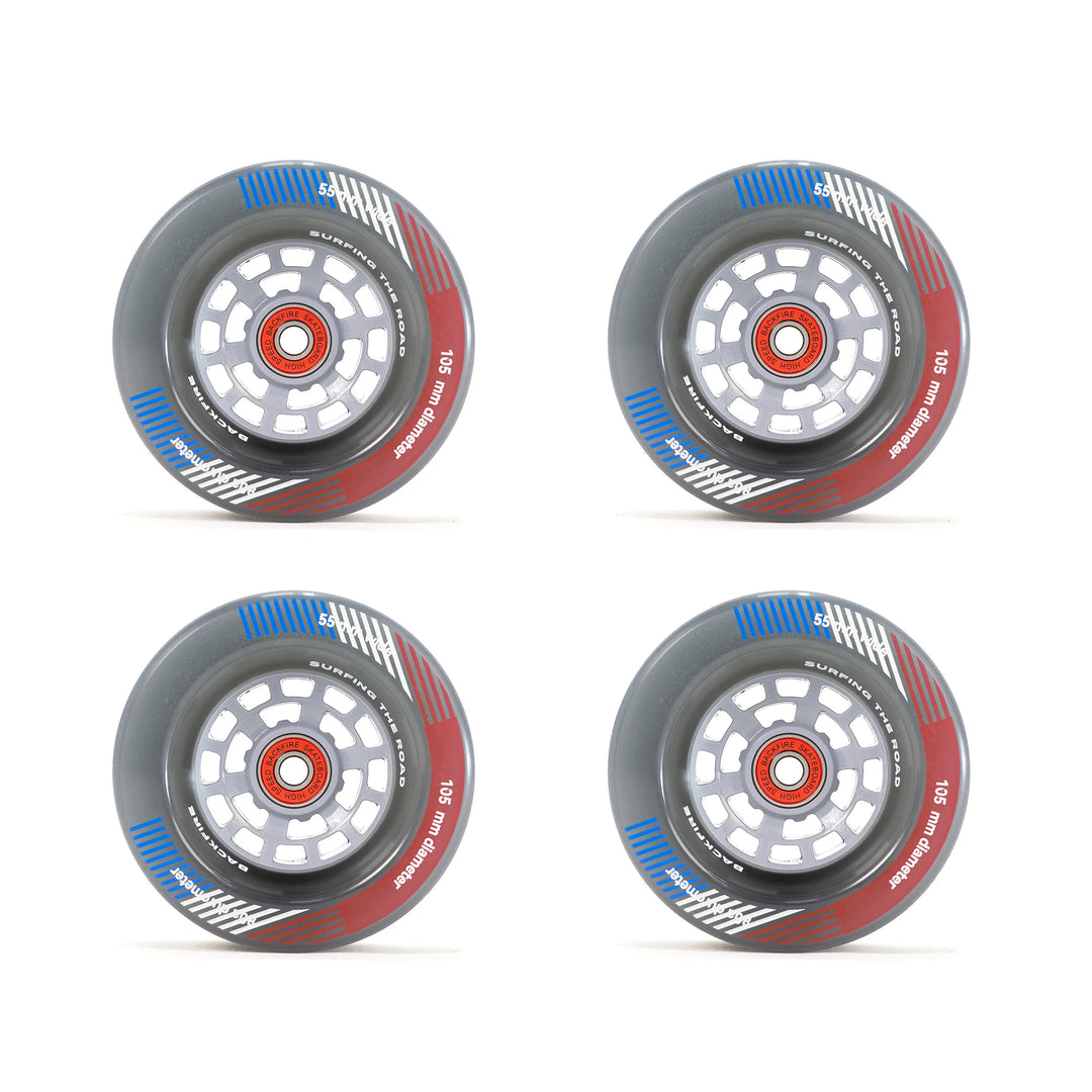 Backfire 105mm PU Wheel Set for Zealot / Zealot S / Zealot S2 / Zealot X 28GOODS