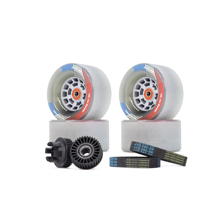Backfire 105mm PU Wheel Set for Zealot / Zealot S / Zealot S2 / Zealot X 28GOODS