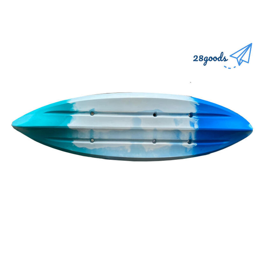 28GOODS 290cm 9'6" Sit-On-Top Solid Rigid 1 Person Kayak with Paddle 28GOODS