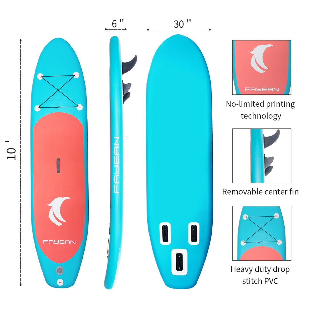 Blue Pink 10' Paddle Board 28GOODS