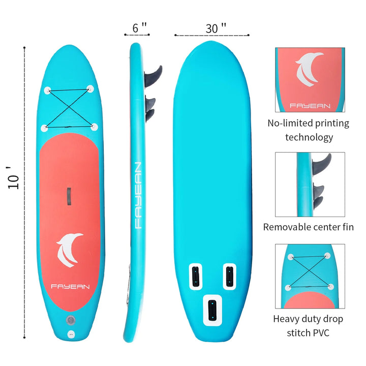 Blue Pink 10' Paddle Board 28GOODS