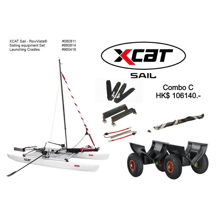 XCAT Sail Mobile sailing catamaran Boat weight only 75 kg 28GOODS