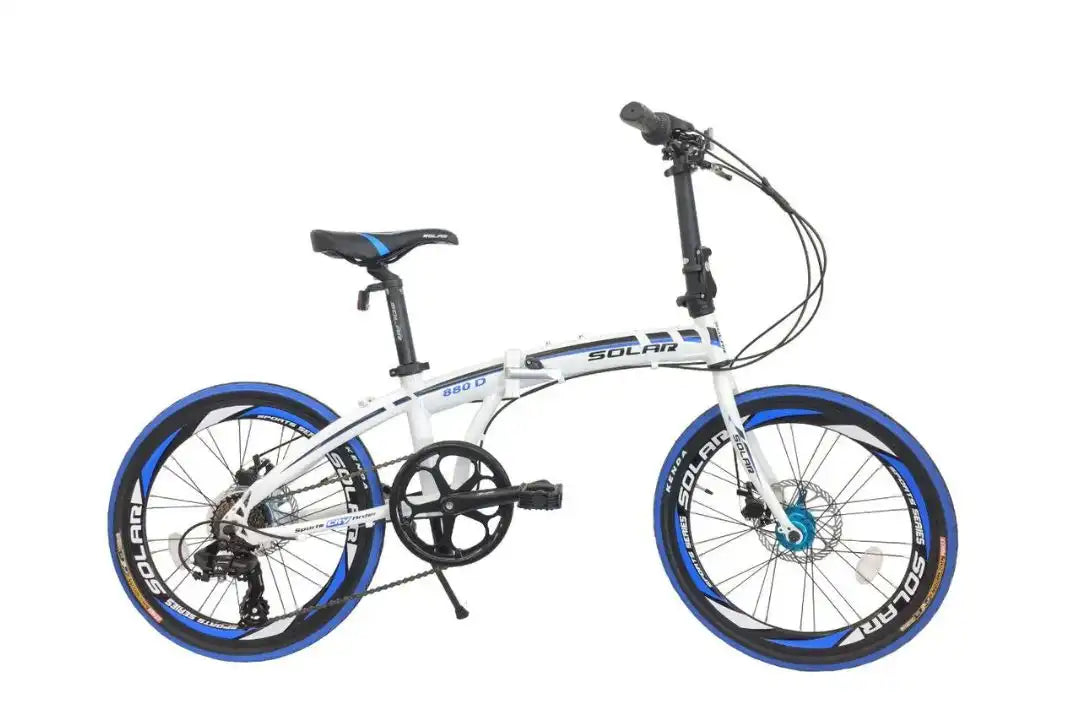 SOLAR FD-880 Aluminum alloy disc folding bike-20"-7 speed 28GOODS