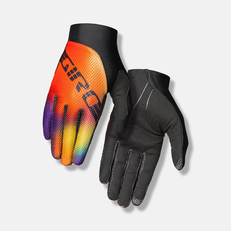 GIRO Trixter long finger Kids gloves-Blur orange fantasy color 28GOODS