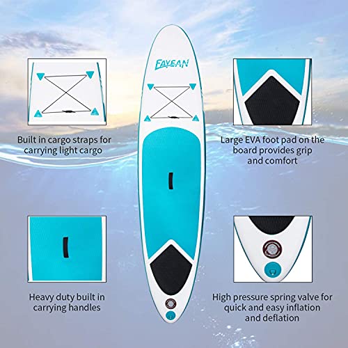 Whale Blue 10' x 28"x 6" Paddle Board 28GOODS