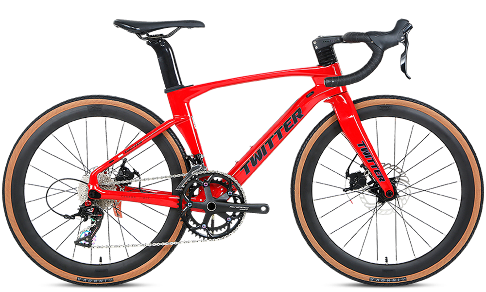 Twitter Freedom-Disc Carbon Fiber 24" Wheel Road Bike 28GOODS