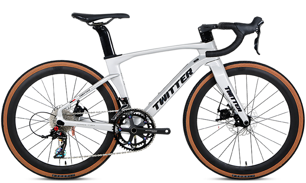 Twitter Freedom-Disc Carbon Fiber 24" Wheel Road Bike 28GOODS