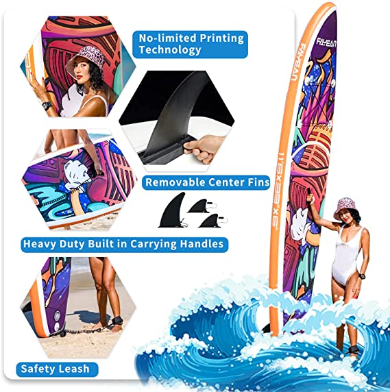 Microphone-Full width 11‘5‘’ Paddle Board 28GOODS