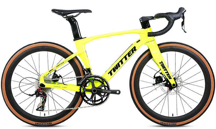 Twitter Freedom-Disc Carbon Fiber 24" Wheel Road Bike 28GOODS