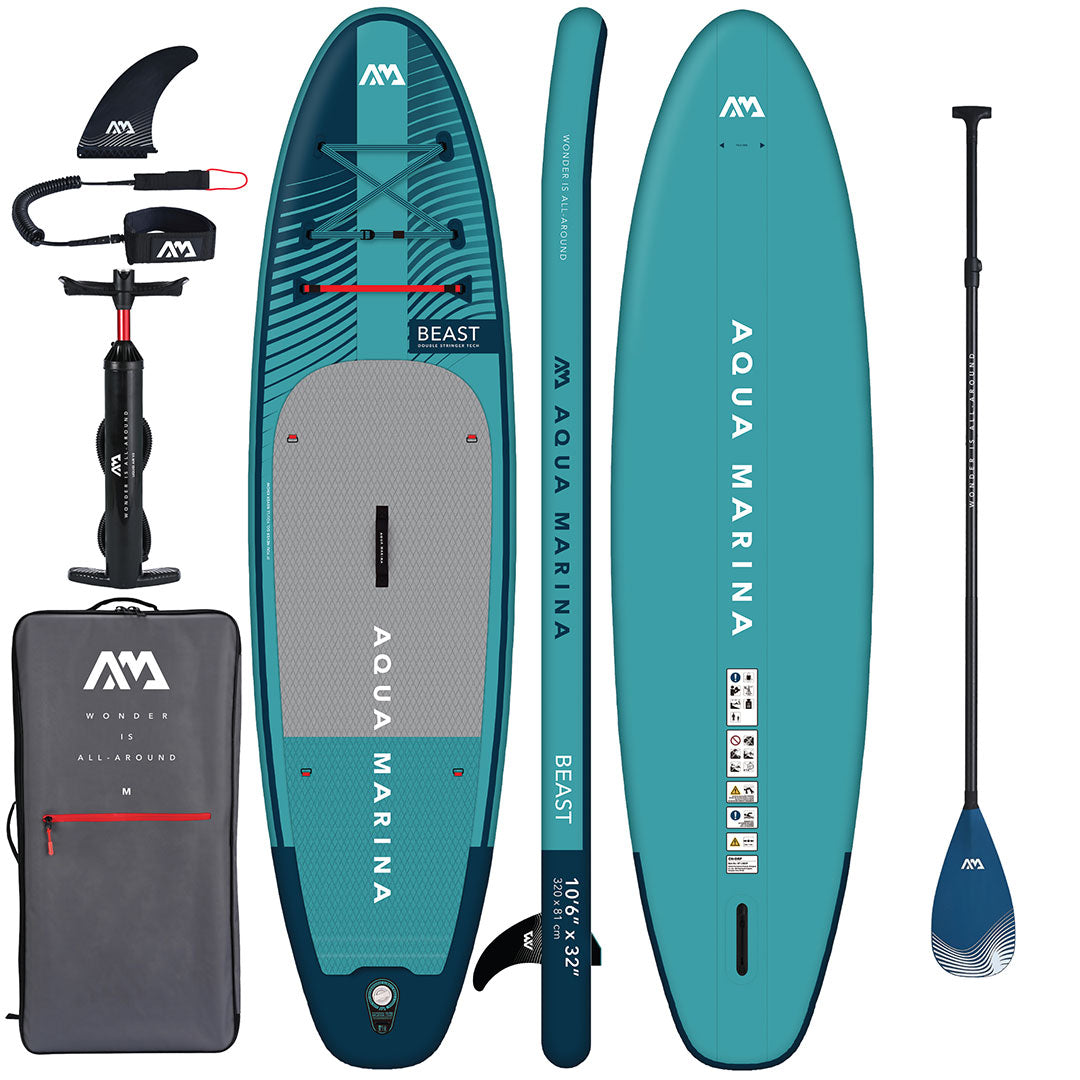 2023 Aqua Marina BEAST 3.2M 10'6 All around SUP board Paddle board 28GOODS