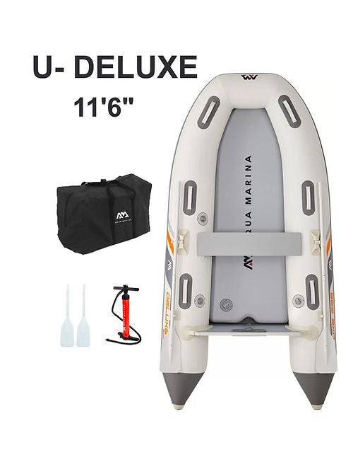 Aqua Marina U-Deluxe Inflatable Speed Boat Series 11'6' 28GOODS