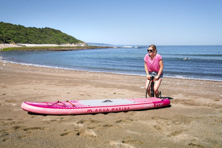 2023 Aqua Marina CORAL Raspberry 10'2" 310cm Night Fade SUP Inflatable Standup board 28GOODS