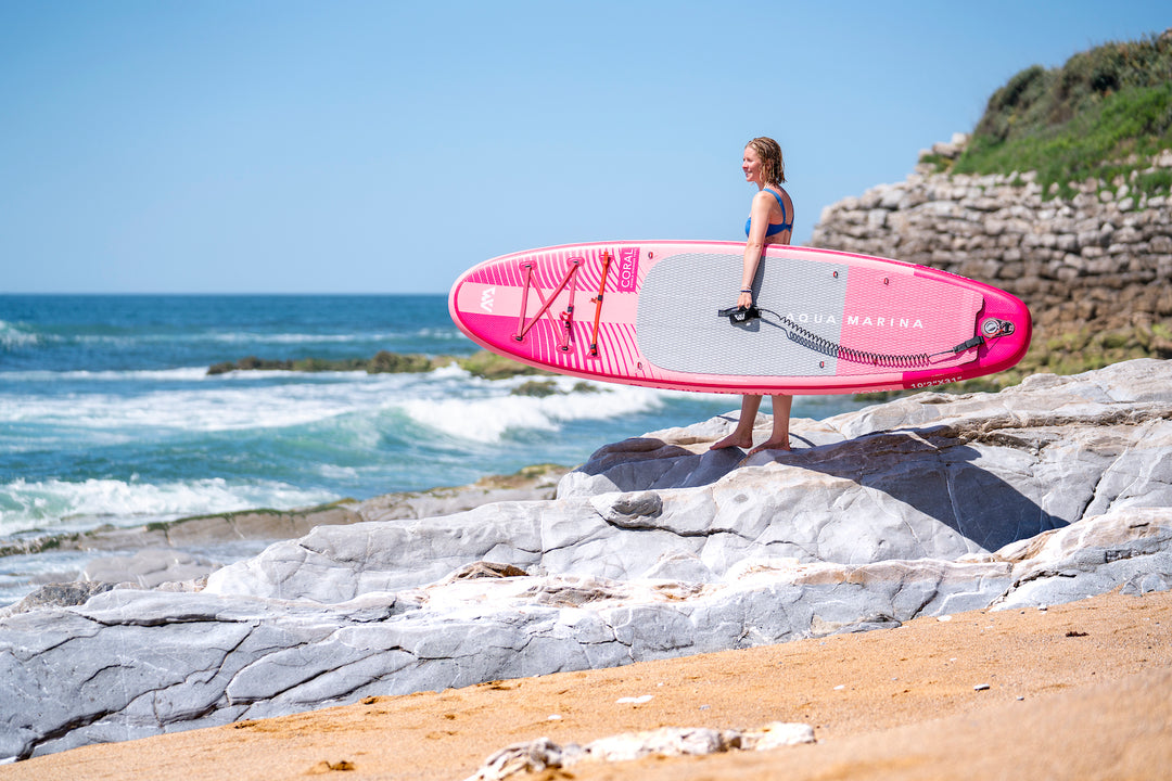 2023 Aqua Marina CORAL Raspberry 10'2" 310cm Night Fade SUP Inflatable Standup board 28GOODS