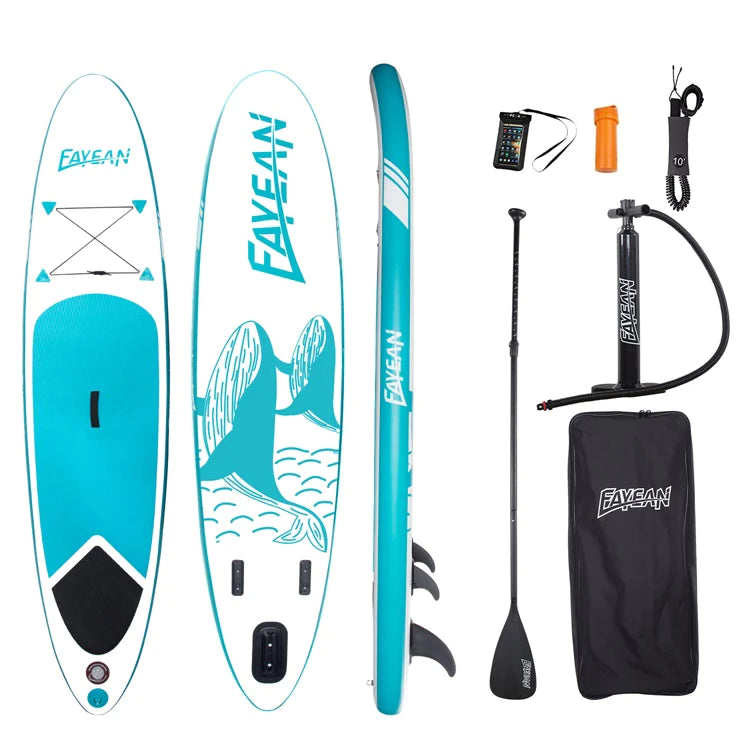 Whale Blue 10' x 28"x 6" Paddle Board 28GOODS