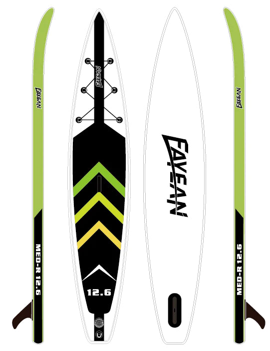 Green Racing 12'6'' Paddle Board 28GOODS