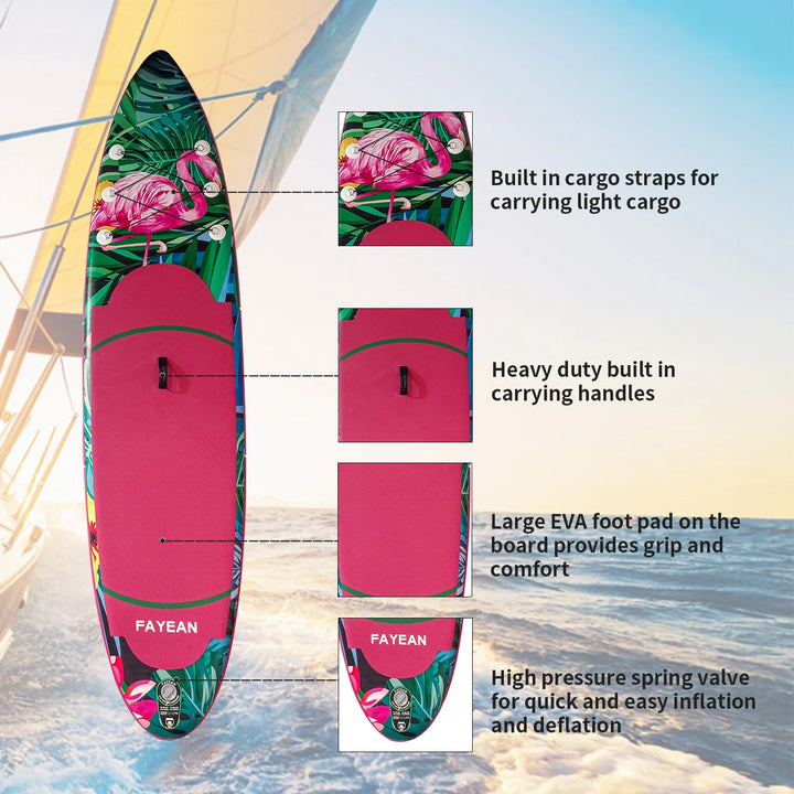 Flamingo 10'6"*32.7"*6" Paddle Board 28GOODS