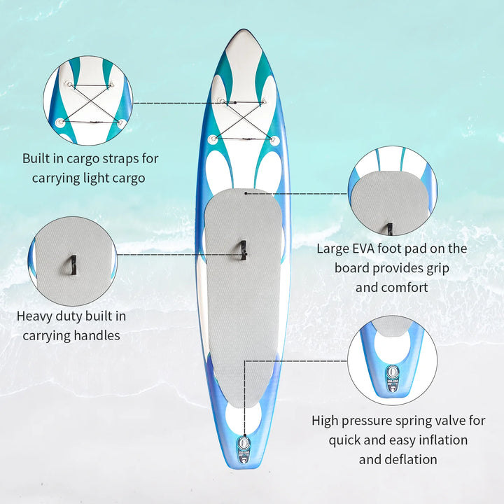 Blue Flame 11'5'' Paddle Board 28GOODS