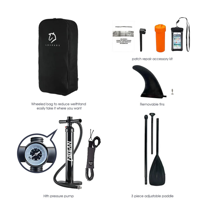 Luxmars Racing Paddle 12'5"×28"×6" Lightweight Paddle Board 28GOODS