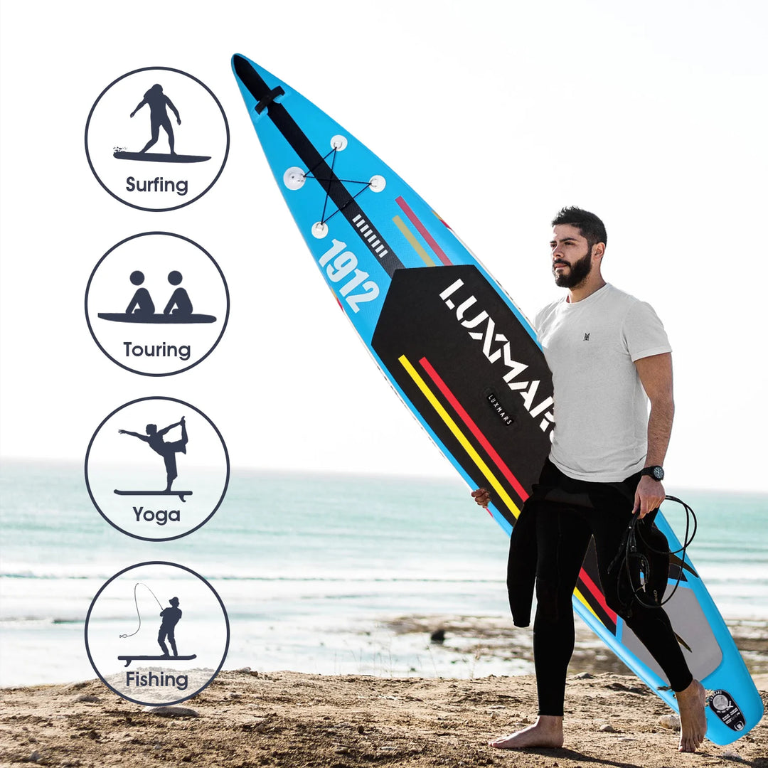Luxmars Racing Paddle 12'5"×28"×6" Lightweight Paddle Board 28GOODS