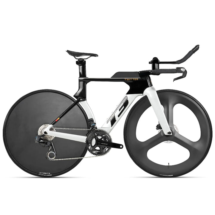Twitter Triathlon T3 Wheeltop Wireless Electric 24S Carbon TT Road Bike