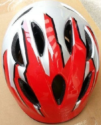 YOUTH HELMET - GRAY/RED 28GOODS