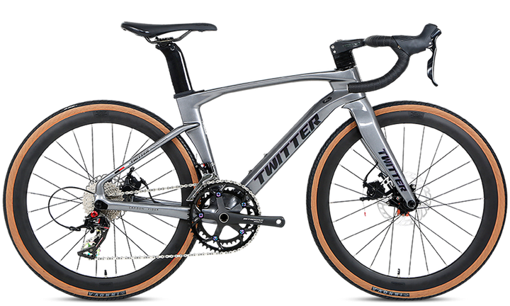 Twitter Freedom-Disc Carbon Fiber 24" Wheel Road Bike 28GOODS