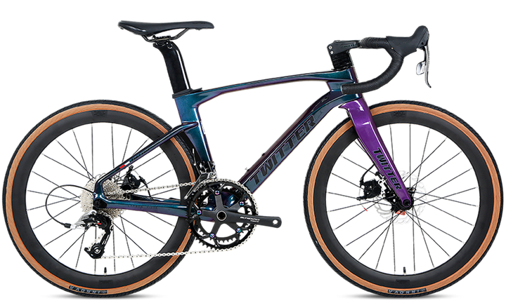 Twitter Freedom-Disc Carbon Fiber 24" Wheel Road Bike 28GOODS