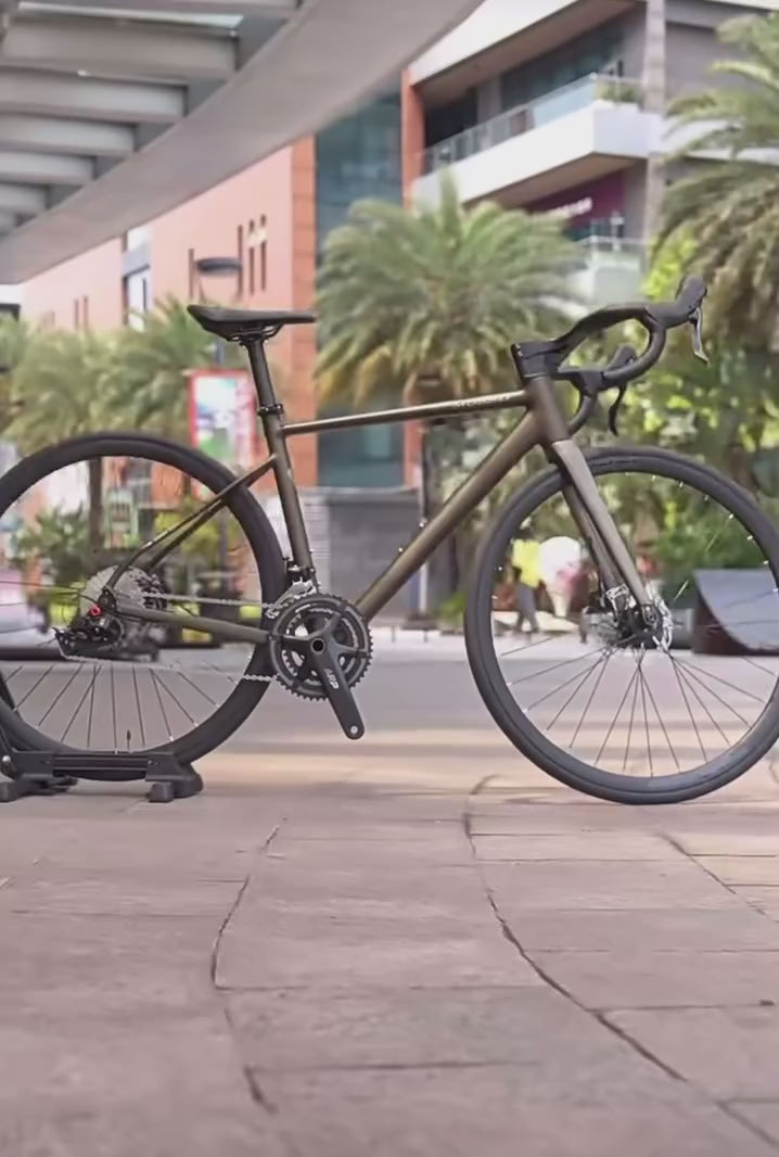 2025 Mosso x Twitter C5 Pro Disc RETROSPEC 2 x 12 Speed, HK Bicycle, Hong Kong Bike, 28goods