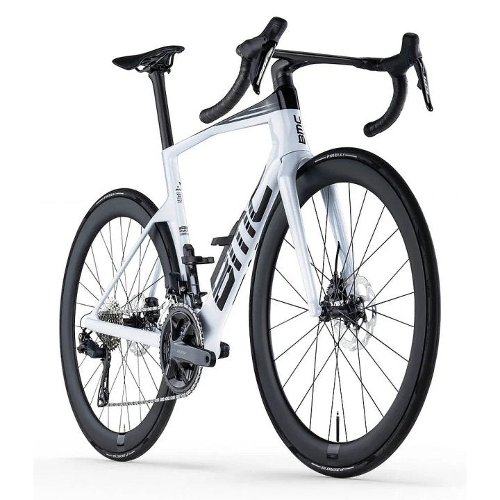 BMC TEAMMACHINE R 01 FIVE - Carbon Roadbike - 2026 - cool white / black