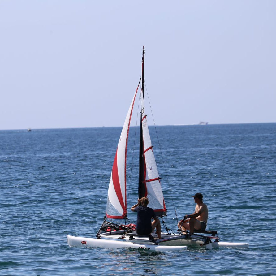 XCAT Sail Mobile sailing catamaran Boat weight only 75 kg 28GOODS