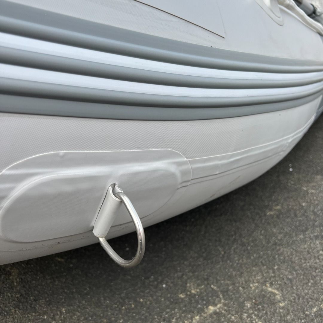 28GOODS Inflatable V-shaped Bottom Rubber Boat with Inflatable Keel and DWF deck 28GOODS