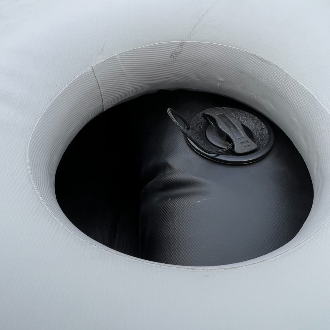 28GOODS Inflatable V-shaped Bottom Rubber Boat with Inflatable Keel and DWF deck 28GOODS