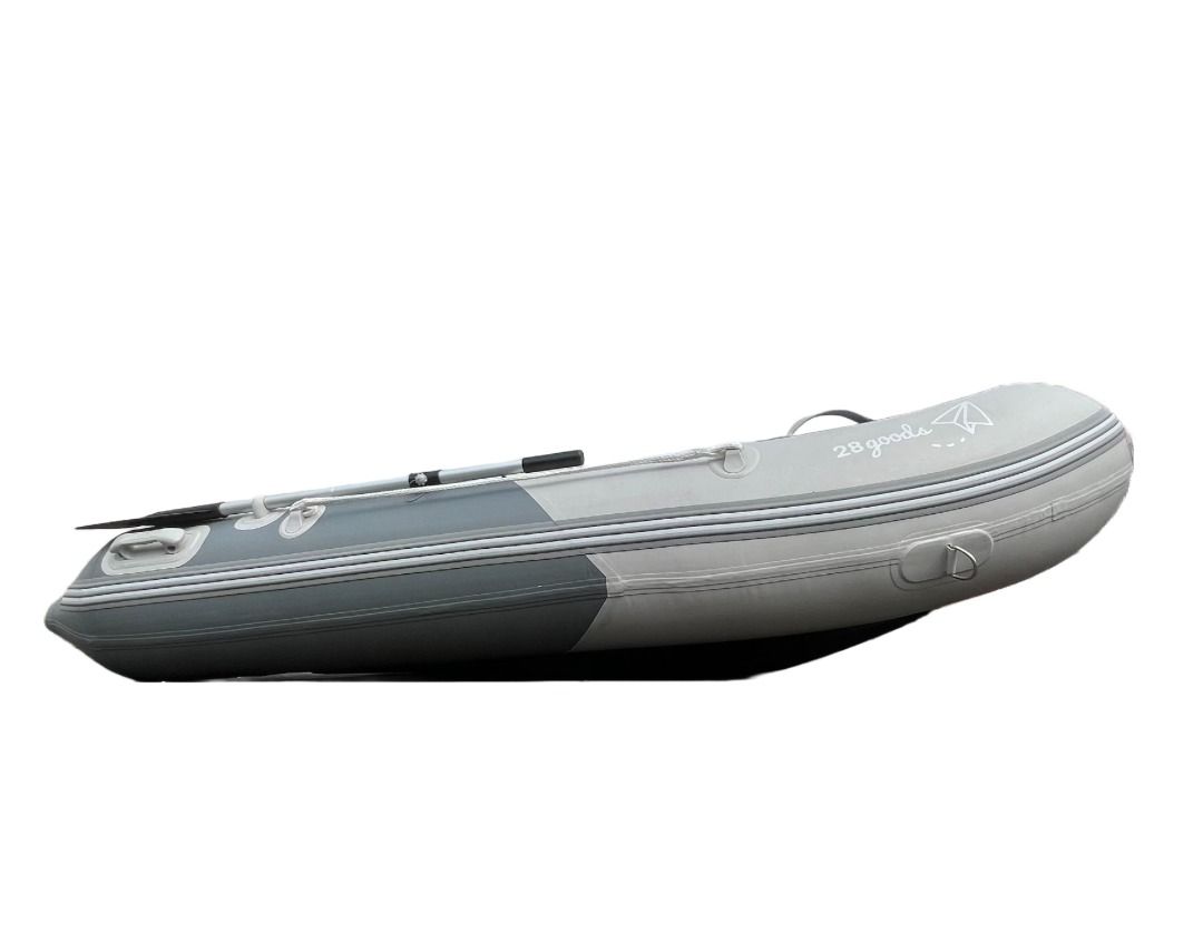 28GOODS Inflatable V-shaped Bottom Rubber Boat with Inflatable Keel and DWF deck 28GOODS