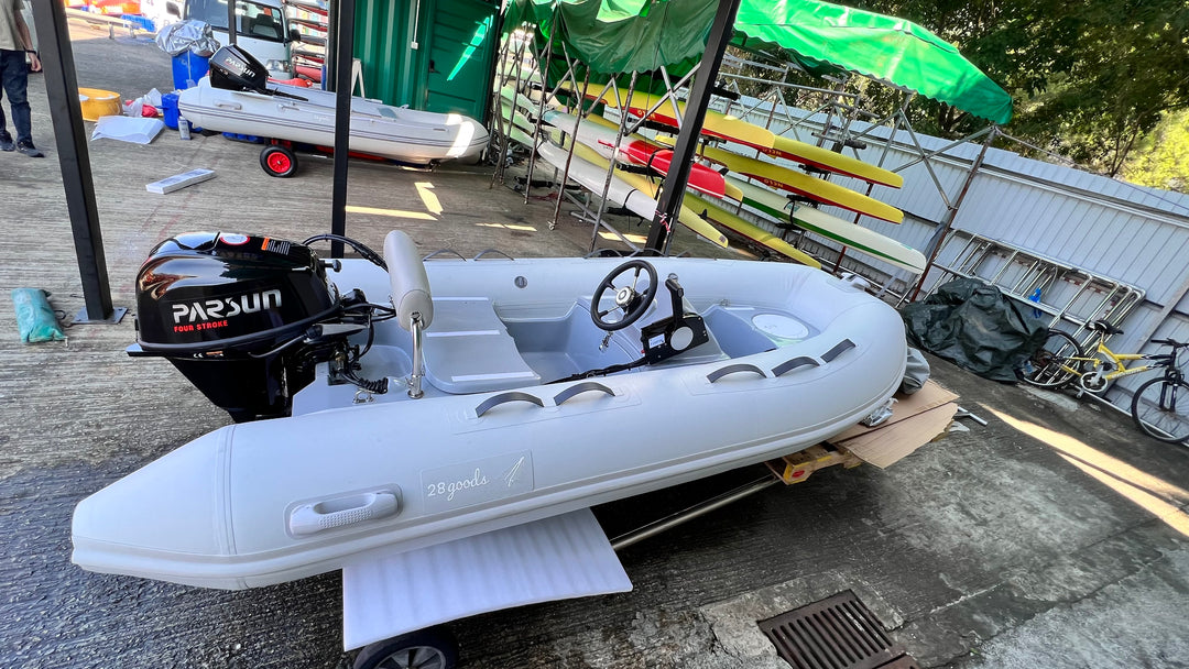 28Goods 10'5 320cm console Double Layer Rib Tender Boat 28GOODS