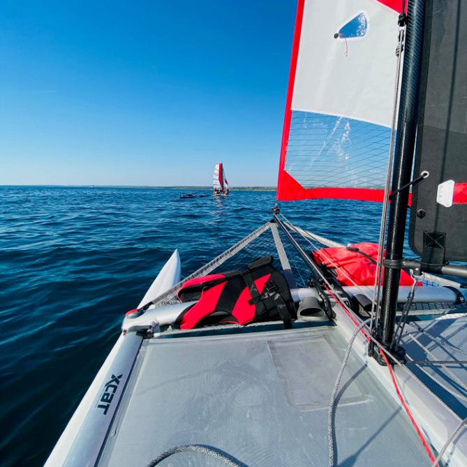 XCAT Sail Mobile sailing catamaran Boat weight only 75 kg 28GOODS