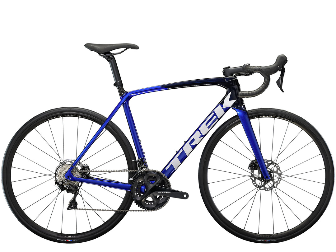 TREK 2023 EMONDA SL 5 Disc Road Bike-Hex Blue / Deep Dark Blue 28GOODS