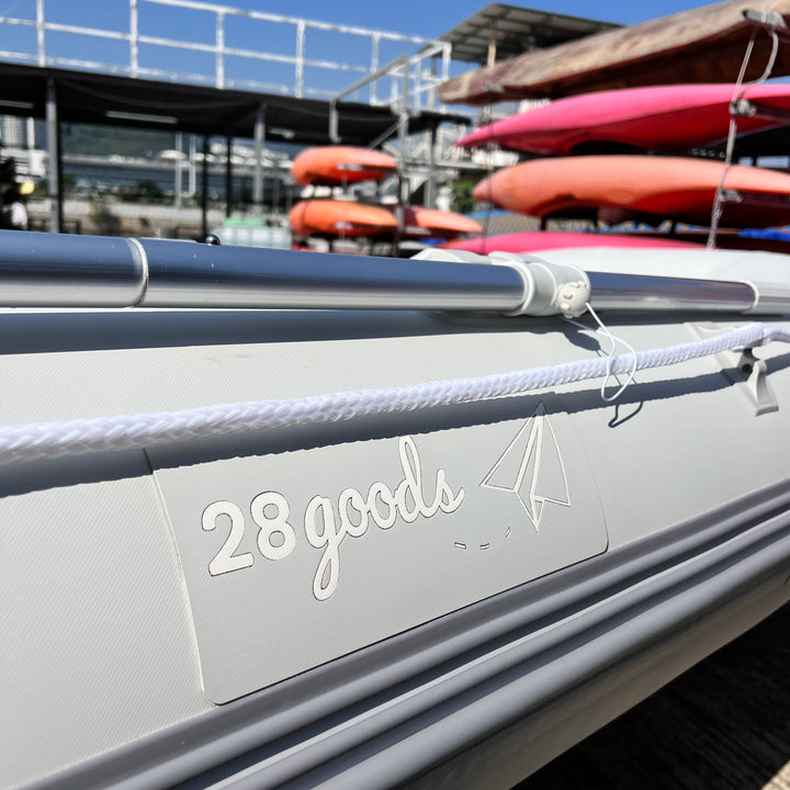 3.3m RIB Rigid Inflatable Boat Small RIB double layers Fiberglass 28GOODS