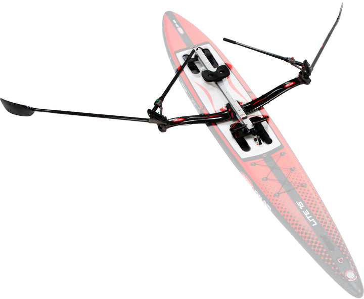 ROWonAir RowVista® Inflatable Rowing Skid system for rowing board with Carbon Oar sets Moving forward edition 28GOODS