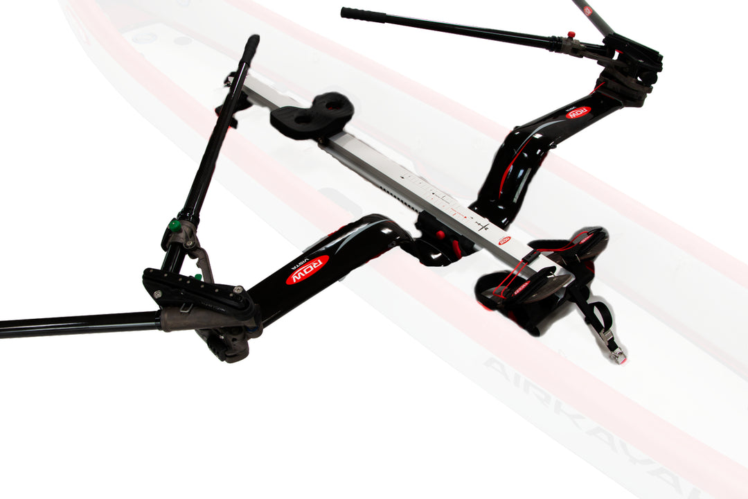 ROWonAir RowVista® Inflatable Rowing Skid system for rowing board with Carbon Oar sets Moving forward edition 28GOODS