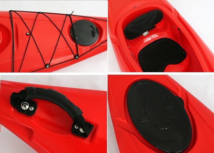 New 3.6m sit in solo Rigid Kayak with paddle 28GOODS