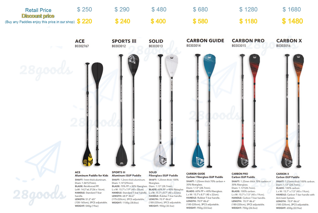 2023 Aqua Marina Hyper 3.5M 11'6 / 3.81M 12'6 TOURING SUP board Paddle board 28GOODS