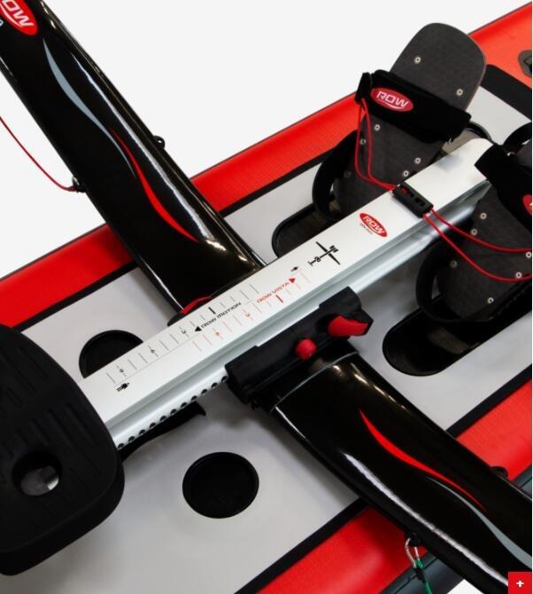 ROWonAir RowVista® Inflatable Rowing Skid system for rowing board with Carbon Oar sets Moving forward edition 28GOODS