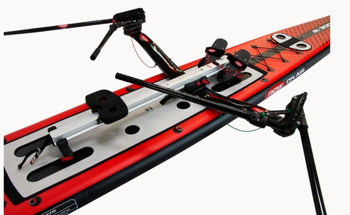 ROWonAir RowVista® Inflatable Rowing Skid system for rowing board with Carbon Oar sets Moving forward edition 28GOODS