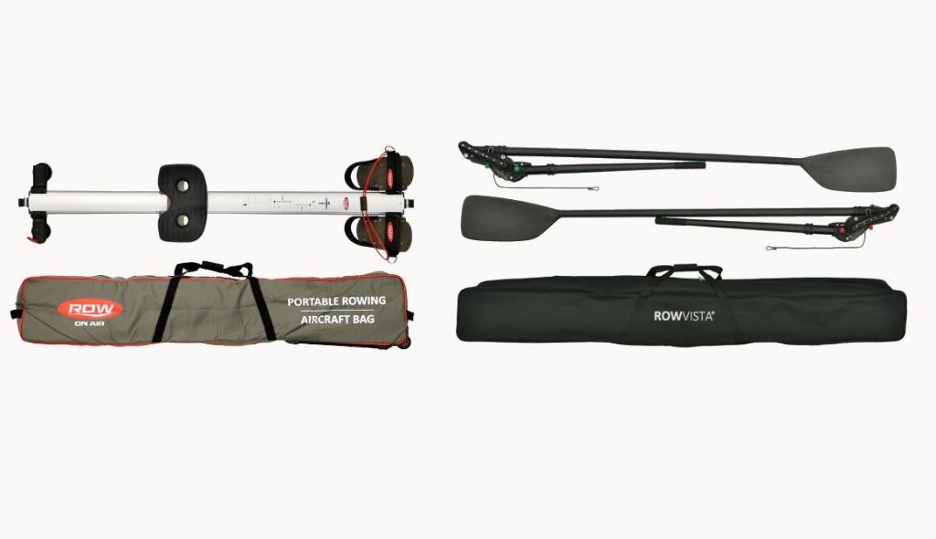 ROWonAir RowVista® Inflatable Rowing Skid system for rowing board with Carbon Oar sets Moving forward edition 28GOODS