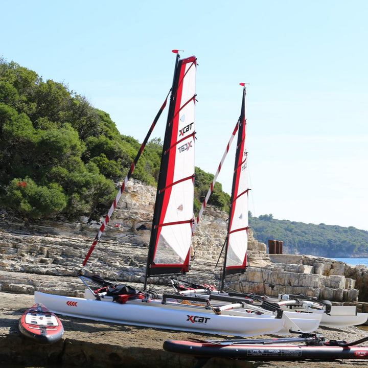 XCAT Sail Mobile sailing catamaran Boat weight only 75 kg 28GOODS